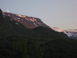 Mond über dem Jotunheimen Mond über dem Jotunheimen