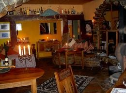 Abends in der Lodge