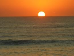 Sonnenuntergang an der Cape Cross Lodge