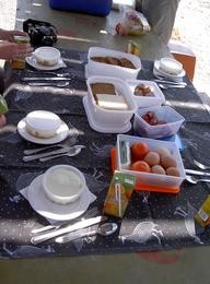 Picknick im Etosha N. P.