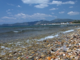 Am Strand vor Nea Styra