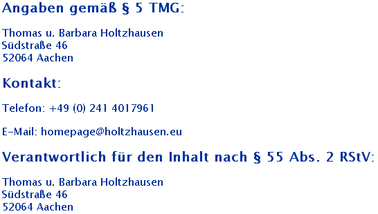 Impressum