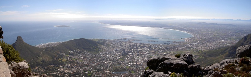 Kapstadt vom Tafelberg
