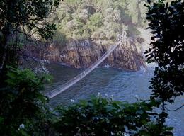 Hängebrücke Hängebrücke