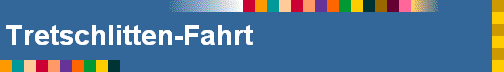Tretschlitten-Fahrt